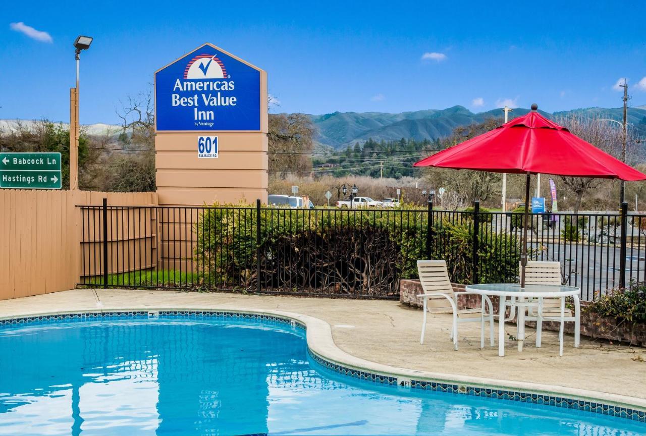 Americas Best Value Inn - Ukiah Exteriör bild